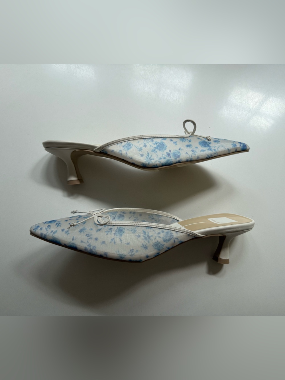 DOLCE VITA Cleo Printed Mesh Mule Heels Size 10 - NEW!❤️ - Picture 4 of 6
